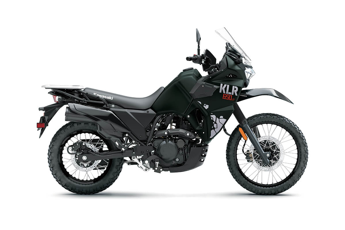 2025 Kawasaki KLR® 650 S | Dual-Sport Bike | Flexible and Balanced