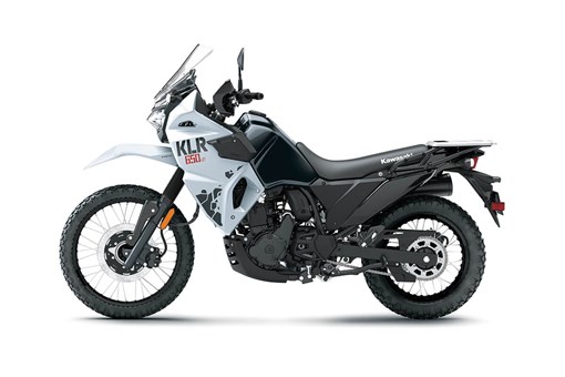 Side angle of a motorcycle staged in a white studio background. opens in a new window