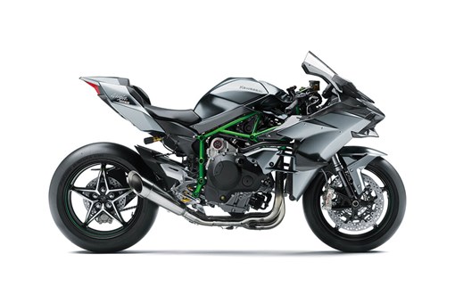 Profile angle of a motorcycle staged in a white studio background. opens in a new window