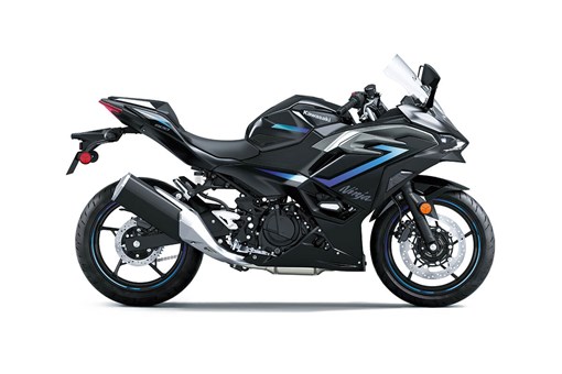 Side angle of a motorcycle staged in a white studio background. opens in a new window