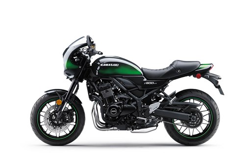 Side angle of a motorcycle staged in a white studio background. opens in a new window