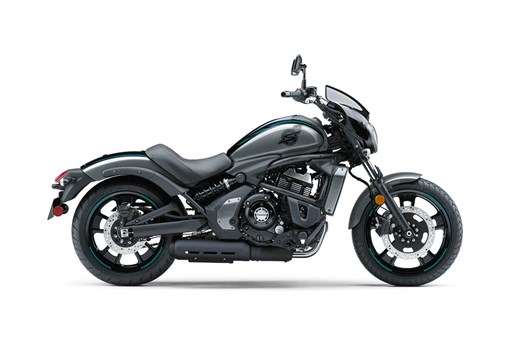 Side angle of a motorcycle staged in a white studio background. opens in a new window