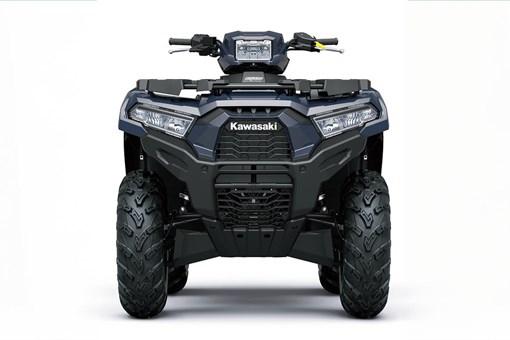 Front view of an ATV staged in a white studio background. opens in a new window