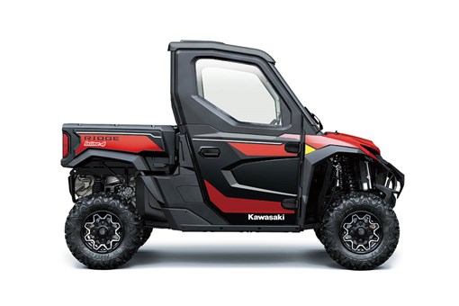 Right side view of a side x side staged in a white studio background. opens in a new window