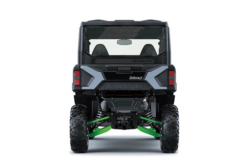 Rear view of a side x side staged in a white studio background. opens in a new window