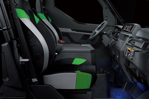 Side angle of the seats in a side x side staged in a black studio background. opens in a new window