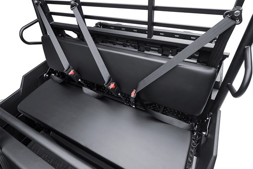 Side angle of a rear bench seat of a side x side. opens in a new window