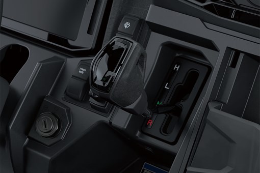 Interior view of shifting knob of a side x side. opens in a new window