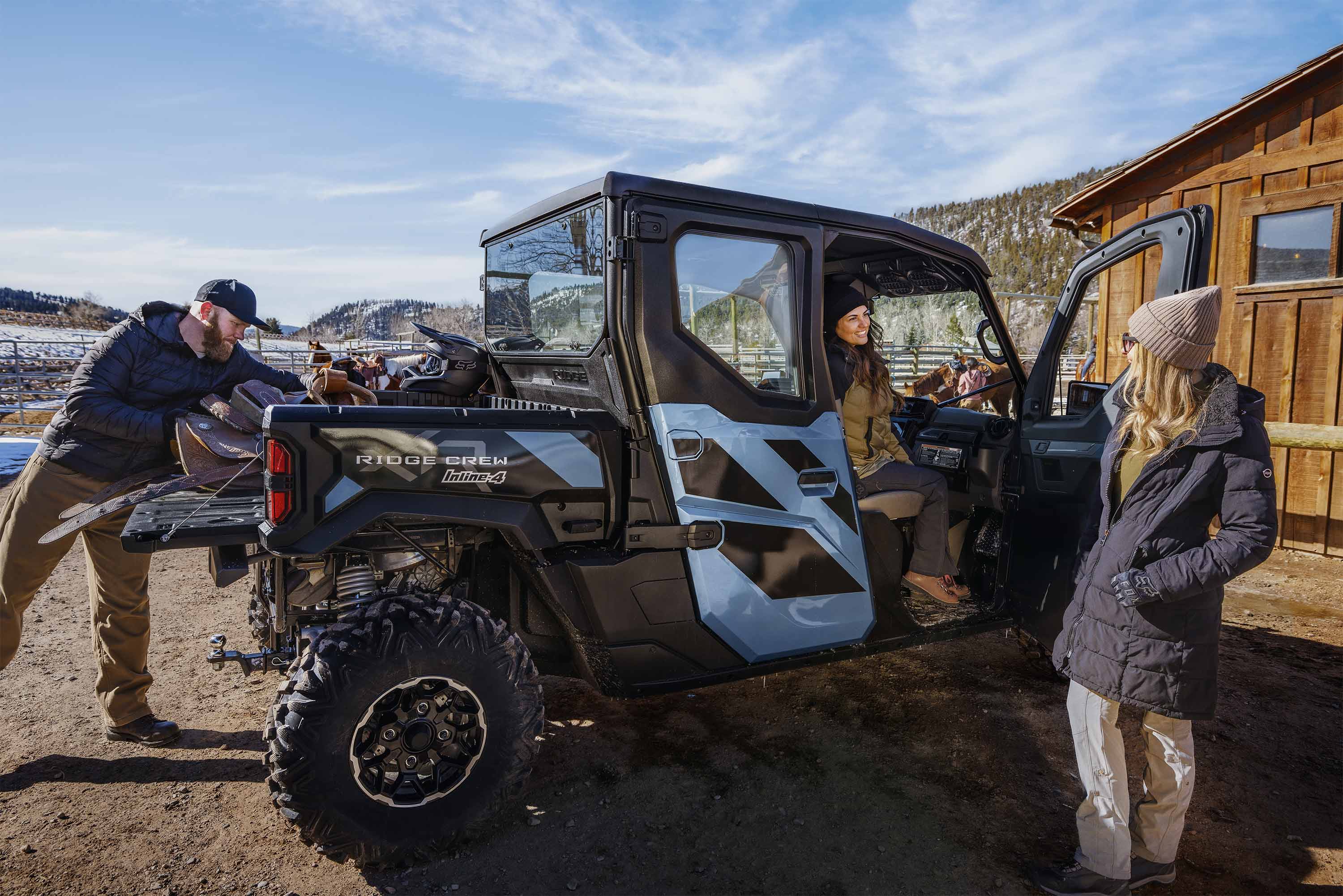 2025 RIDGE® XR CREW LIMITED HVAC