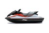 Profile angle of a personal watercraft staged in a white studio background.