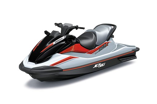 Three-quarter front angle of a personal watercraft staged in a white studio background. opens in a new window
