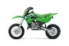 Side angle of a motorcycle staged in a white studio background.