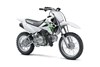 Three-quarter front angle of a silver motorcycle staged in a white studio background.