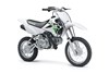 Three-quarter front angle of a silver motorcycle staged in a white studio background.