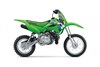 Profile angle of a motorcycle staged in a white studio background.
