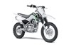 Three-quarter front angle of a silver motorcycle staged in a white studio background.