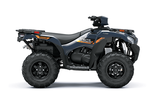 Profile angle of an ATV staged in a white studio background. opens in a new window