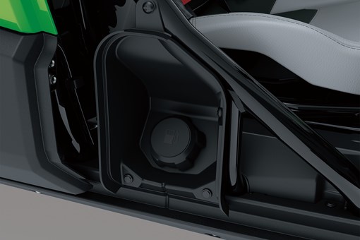 Inside door close-up on a side x side in a white studio background. opens in a new window