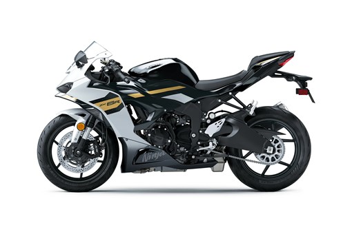 Side angle of a motorcycle staged in a white studio background. opens in a new window