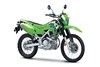 Three-quarter front angle of a motorcycle staged in a white studio background.