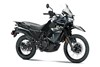 Three-quarter front angle of a motorcycle staged in a white studio background.