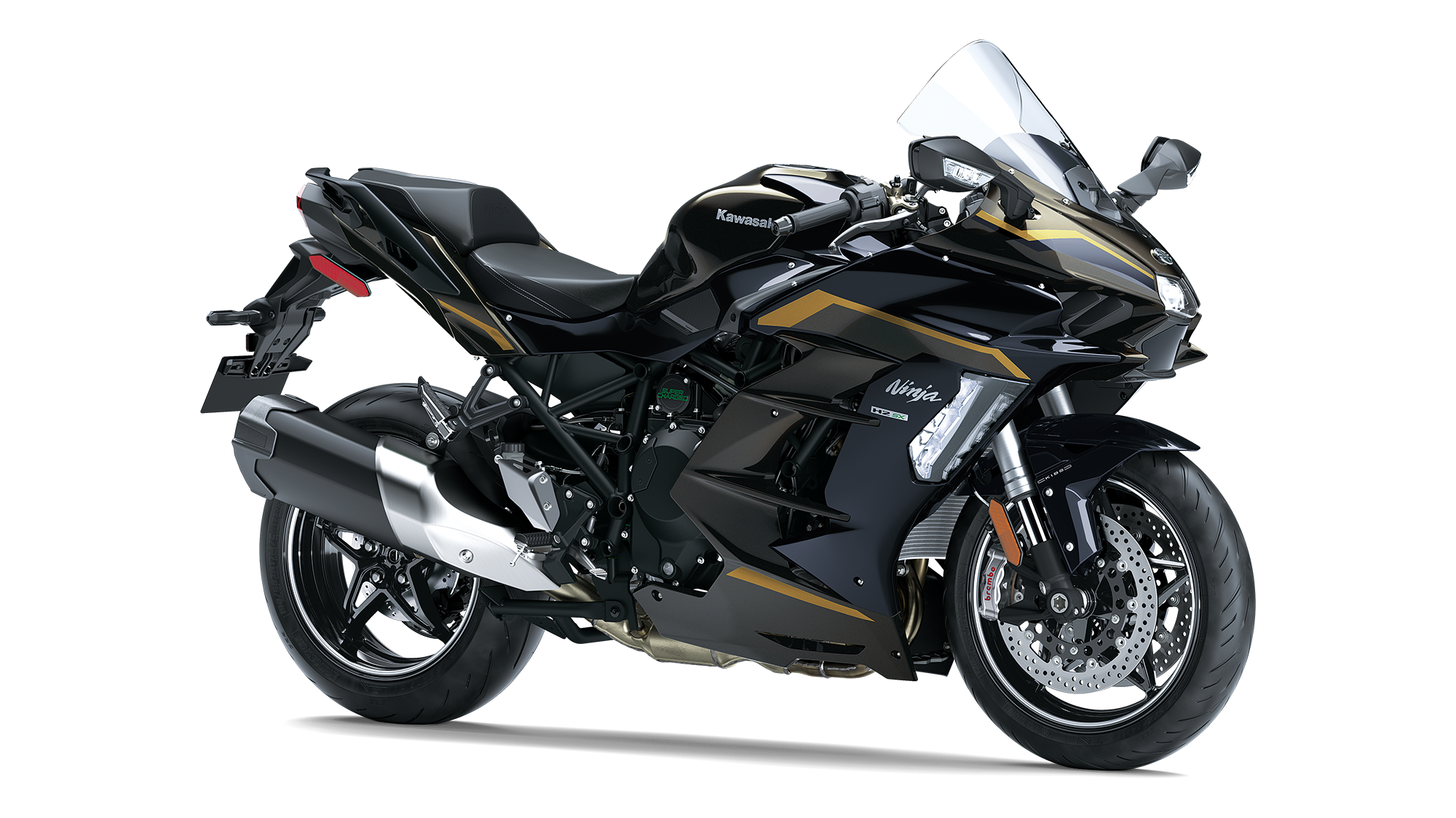 βEH23-4 カワサキ ニンジャ H2 SX SE ZXT02A (H30年式) 純正 マフラー