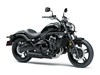 Front three-quarter angle of a motorcycle staged in a white studio background.