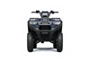 Front angle of an ATV staged in a white studio background.