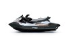 Profile angle of a personal watercraft staged in a white studio background.