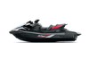 Profile angle of a personal watercraft staged in a white studio background.