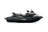 Side angle of a personal watercraft staged in a white studio background.