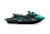 Side angle of a personal watercraft staged in a white studio background.