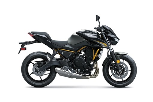 Profile angle of a motorcycle staged in a white studio background. opens in a new window