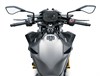 Another rider POV of a motorcycle staged in a white studio background.