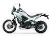 Profile angle of a motorcycle staged in a white studio background.