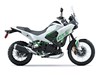 Side angle of a motorcycle staged in a white studio background.
