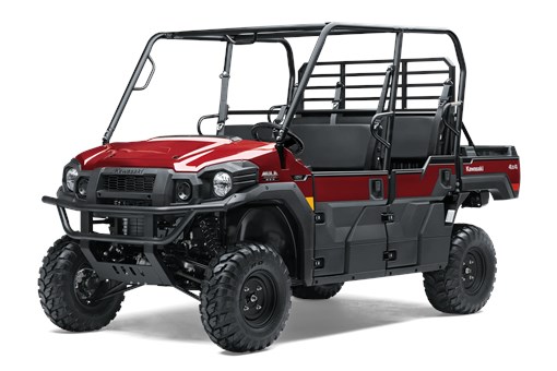 Three-quarter front angle of a red side x side staged in a white studio background. opens in a new window