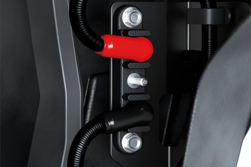 Close-up of side x side wiring. opens in a new window