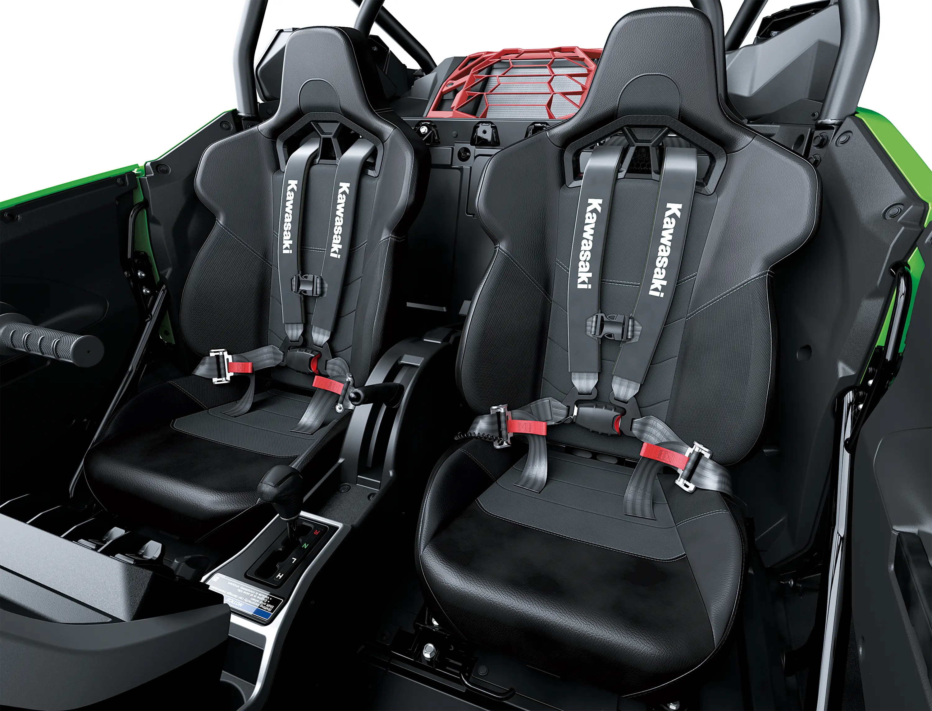 Seats inside a side x side.