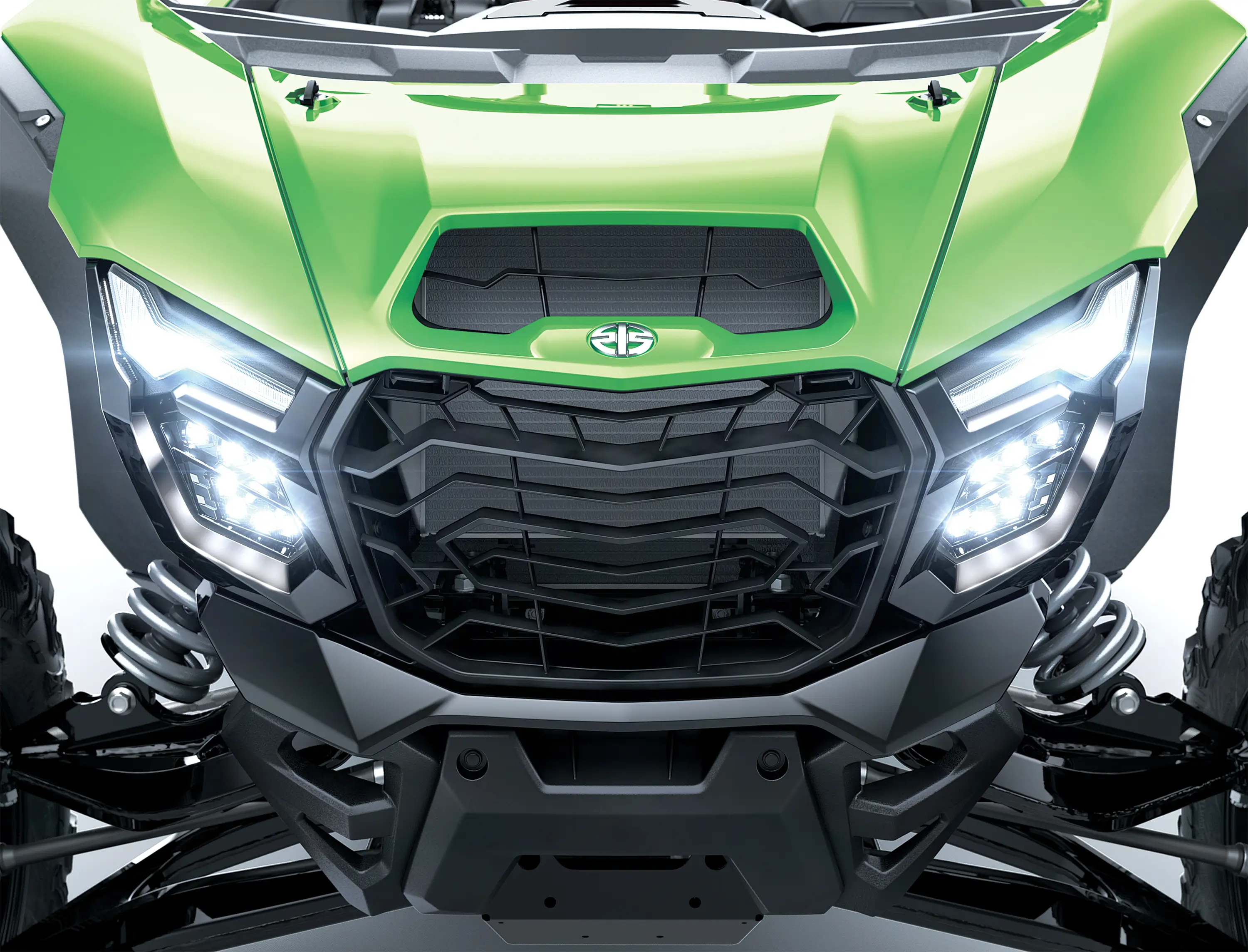 Front end of a side x side.