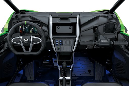 Front interior compartment of side x side. opens in a new window