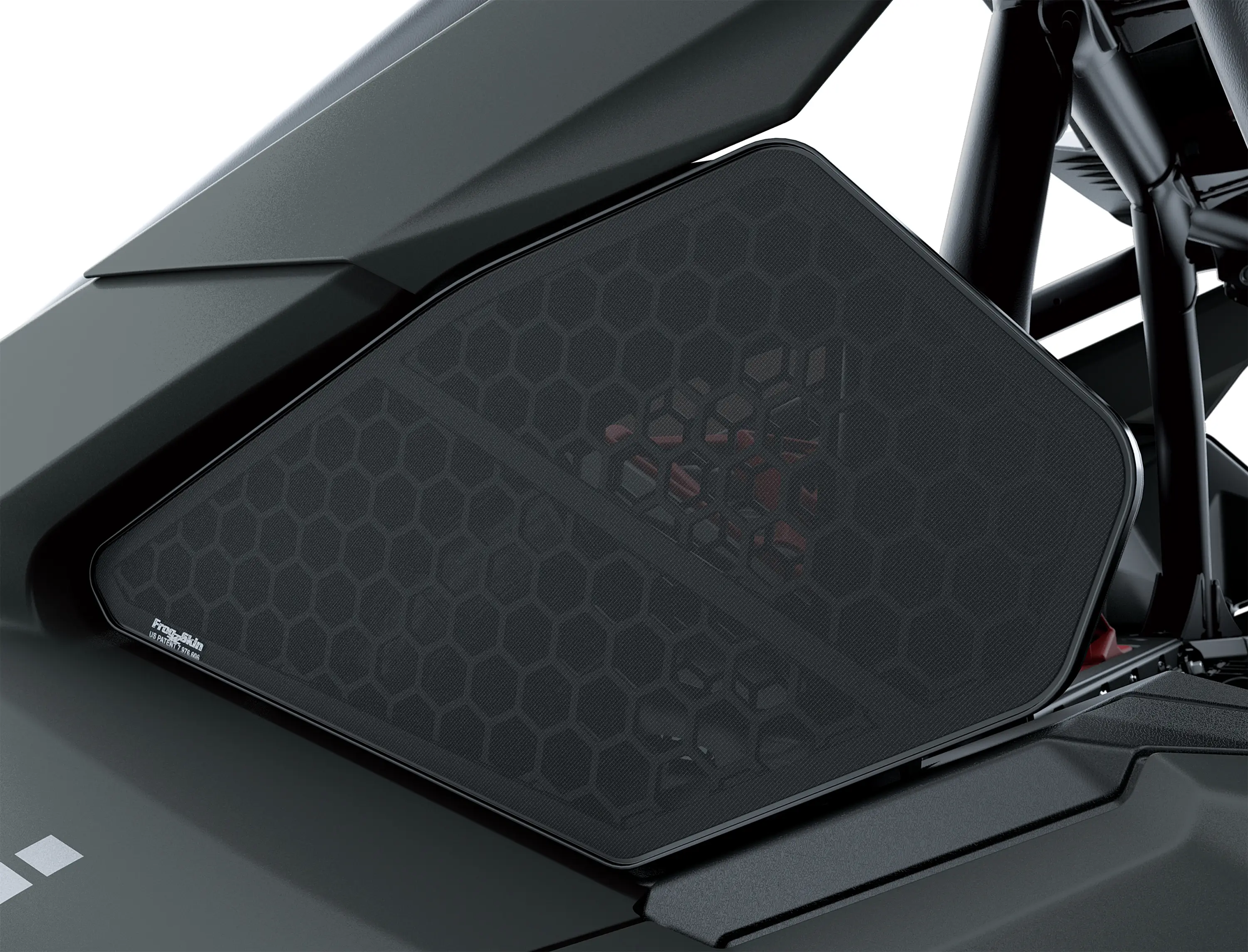 Side x side interior speaker.