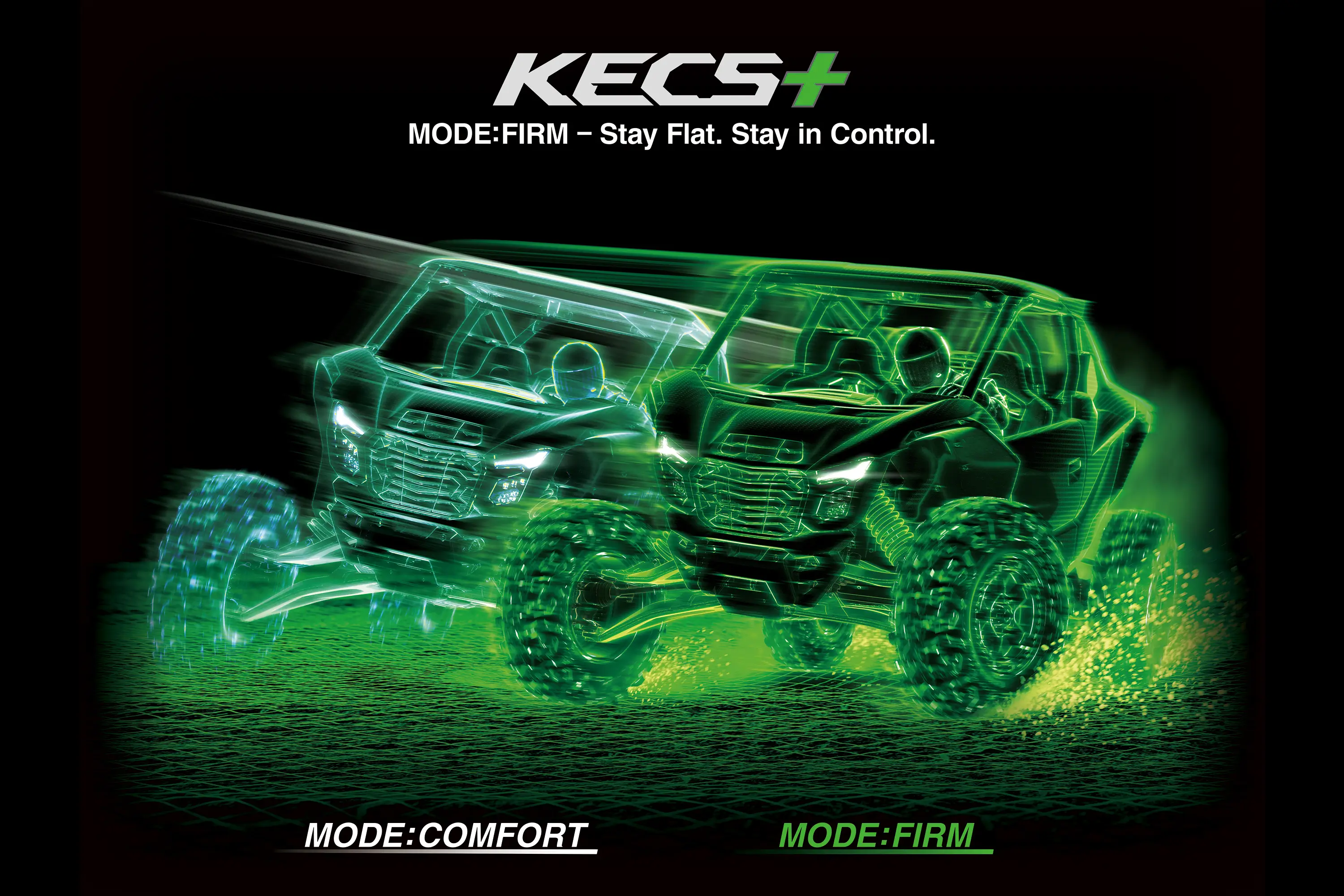 Another graphic treatment of a side x side KECS+.