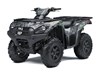 Three-quarter front angle of an ATV staged in a white studio background.