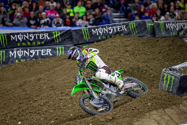 Monster Energy®/Pro Circuit/Kawasaki Rider Austin Forkner Continues Hot Streak With Win in Indy photo