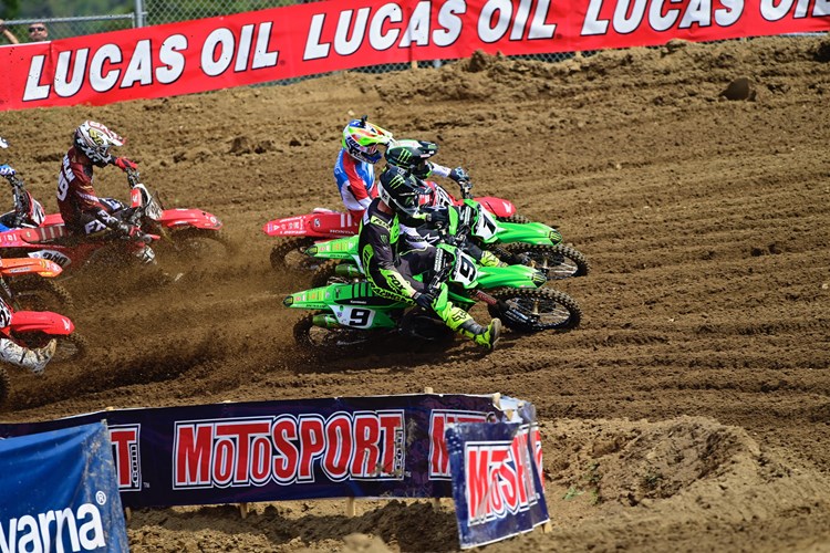 Monster Energy® Kawasaki Rider Adam Cianciarulo Claims First Premier Class Win at RedBud photo
