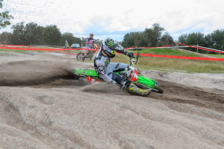 Babbitt's Online/Monster Energy®/Kawasaki Team Green's Josh Strang Podiums at Sprint Enduro photo