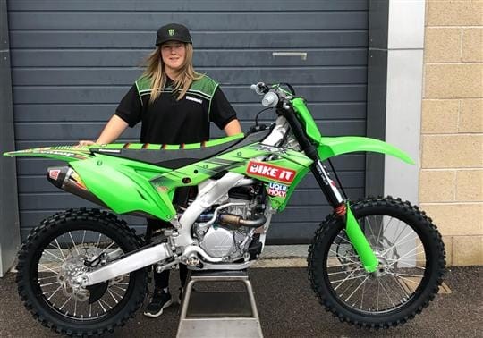 Courtney Duncan Joins Kawasaki photo