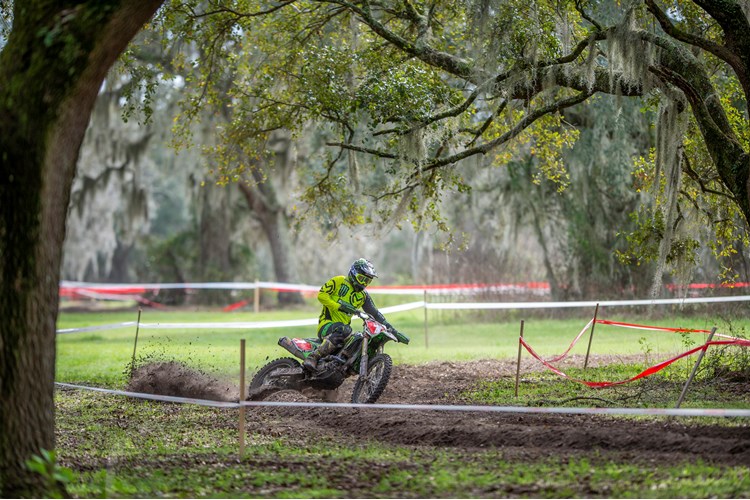 Babbitt's Online/Monster Energy®/Kawasaki Team Green's Josh Strang Podiums at Sprint Enduro photo