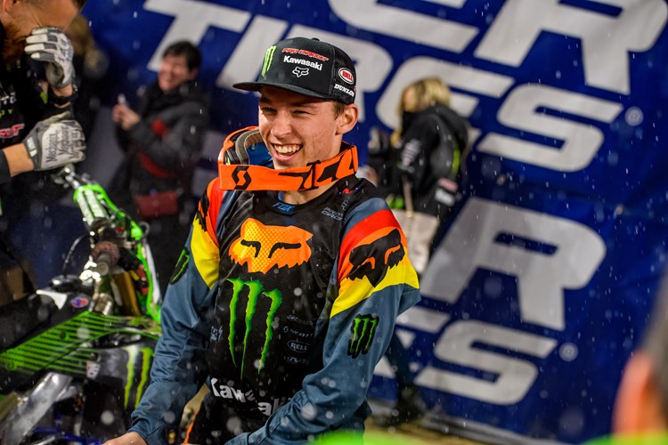 Monster Energy®/Pro Circuit/Kawasaki Rider Austin Forkner Wins Opening ...